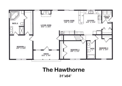 modular home floor plan